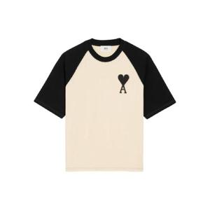 25 FW 아미 파리스 아미 드 쾨흐 반소매 코튼 티셔츠  H25UTS351726 TP441306580