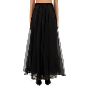 니나리찌 롱 스커트 25PCJU020SE0789 U9000 Black