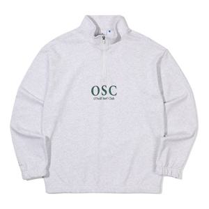 [오닐] [모델착장] 공용 클리프 에션셀 로고 하프집 OUTZM3114-188