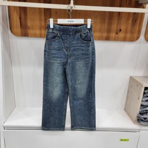 [에꼴리에]세미 와이드 빈티지 블루진 24C1256A_HDD