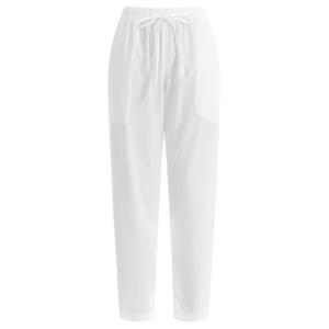 [샵앤]여성 9부 배기 스판 밴딩 팬츠 PIC-WPT-1394-화이트