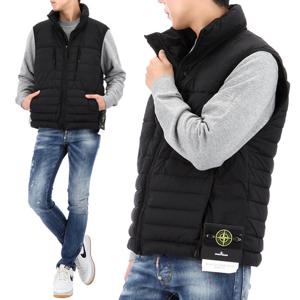 25FW 스톤아일랜드 와펜 패치 심리스 터널 패딩 조끼 K2S15G100004 S0183 V0029
