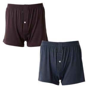 [비너스](2컬러세트)남성 신축성좋고 부드러운 모달스판 자카드 니트트렁크 VMP4194N