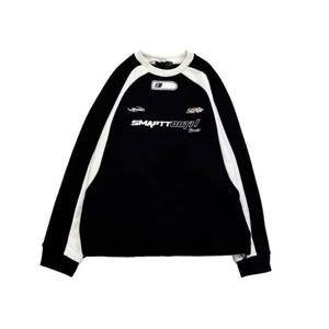 심플 레터링 디자인 맨투맨 LM0194 티 맨투맨 트레이