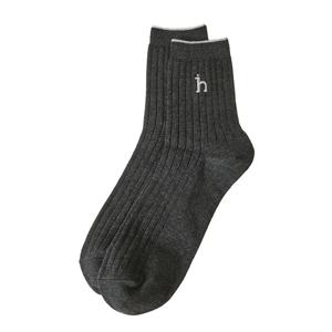 남성 티핑포인트 골지 중목 양말 HZSS5F102CG