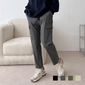 카고바지 콘티 남자 스판 카고 일자 바지 OD-220987