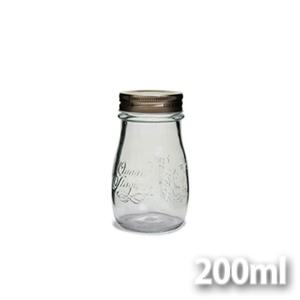 이탈리아 보르미올리 항아리형 유리병 200ml 유리공병 주방용품 밀폐용기 유리병 밀폐병 밀폐유리병 스윙캡