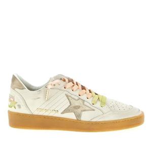 골든구스 볼 스타 유즈드 이펙트 가죽 로우탑 스니커즈 GWF0011
