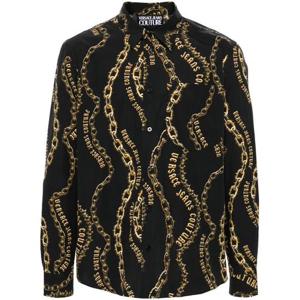 베르사체 긴팔 셔츠 77GAL2R1 NS485G89 Black