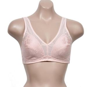 국산 여성 플라워 노와이어 풀컵 브라 스포티한패션