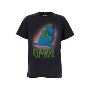 가니 키티 티셔츠 T4340252 Black