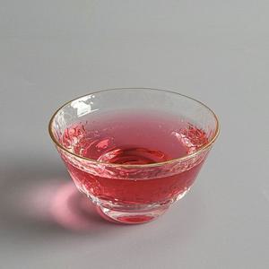 골드테두리 원형 유리찻잔 다기잔 50ml (77010A)