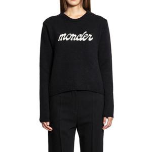 몽클레어 울 캐시미어 스웨터 9C00004M4281 999 Black