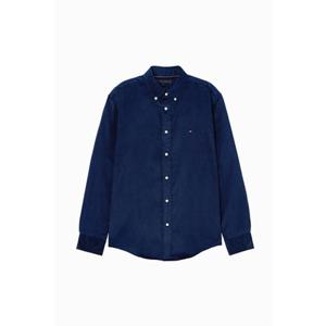[타미힐피거종합관] 남성 Asian regular fit 솔리드 코듀로이 셔츠 (T12F7WSH120MT2 BCL)