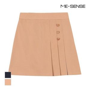 [미센스]MARIO옆주름 미니스커트_MB34SKM303Z