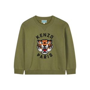 겐조 남아 카키 스웨트셔츠 K61432K_64T