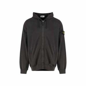 스톤아일랜드 와펜 후드 집업 리드 그레이 남성 K2S15 6100067 S0A20 V0062