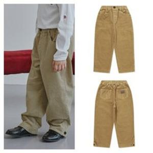 [빈BEEN]BZ61PT03BG 베이지 코듀로이 배기팬츠