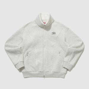 엄브로자켓 TQT UP421CFTO7-OMG HBL CELEB 플리스 본딩 자켓 GREY