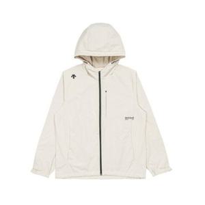 [데상트]데상트자켓 TQT SP323XJK82-BEG 후드형 기모안감 우븐자