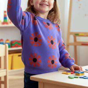 25FW 보보쇼즈 칼레이도스코프 자카드 니트 B225AC107 511