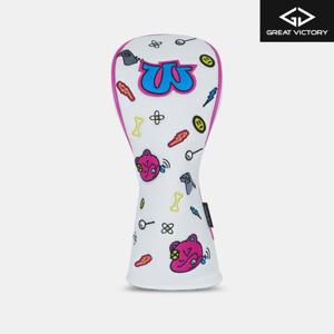 지브이투어 크로마티카 페어웨이우드 커버[화이트][남여공용]