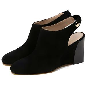 토리버치 클리어런스여성 슬링백 블랙 웨지힐 37876 001