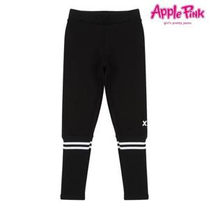 [애플핑크]무릎절개 요꼬시보리 레깅스 (APXPR713GSB)