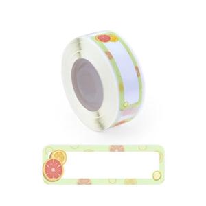 라벨스티커 DCP1240-160F 자몽 견출지 오피스용 학교