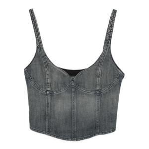 25 FW 발렌시아가 데님 뷔스티에 탑 849811TTW76 TP443074810