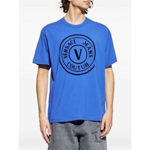 베르사체 반팔 티셔츠 79GAHE06CJ00E 289 Blue