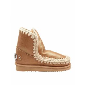 [MOU] 라프리마 여성 앵클 부츠 에스키모 18 O클락 muton 레더 MUFW101036B Brown /8