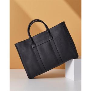 [취업선물추천] 블랙 단색 소가죽 서류가방 HJBA5F031BK