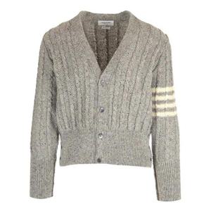 톰브라운 24SS 트위스트 케이블 클래식 가디건 라이트그레이 MKC486B Y1506 055