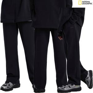 내셔널지오그래픽키즈 스트레이트핏 폴리저지 트레이닝 팬츠 기모 K254UPT040