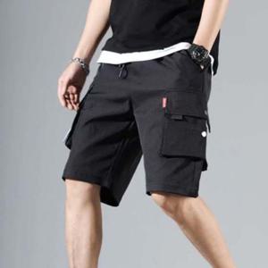 데일리패션 INSUM57N / 밴딩카고반바지