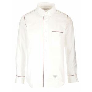 [THOM BROWNE] 라프리마 남성 옥스포드 framing 셔츠 MWL406AF0313 100 화이트 /15