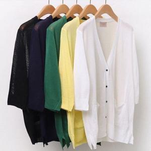 3065935S 데일리 빅사이즈 썸머 가디건 미니