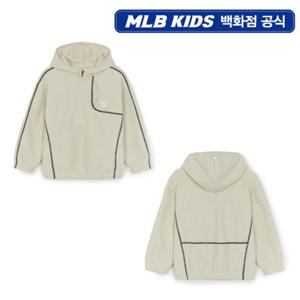 [MLB키즈PG] 아웃도어 와플 반집업 후드 (7AHDB1156-50CRS)