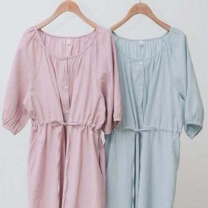 여성큰옷 끈셔링 빅사이즈미시옷 306P514S 빅사이즈