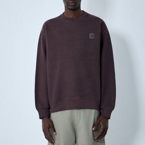 26 SS 칼하트 윕 Vista 비스타 로고 패치 스웨트셔츠 브라운 I029522 33HGD