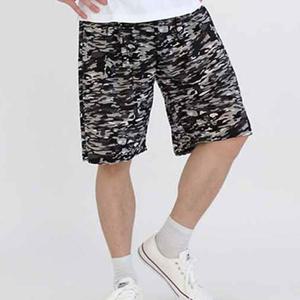 남성용 빅사이즈 아이스쿨반바지 BIG 밀리터리그레이