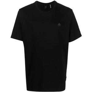 [엘원] 23SS 무스너클 로고 프린트 반팔티 M13MT719 블랙