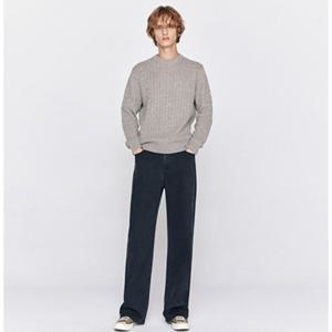 [지오다노]남자 기모 배기 와이드핏 데님 팬츠 청바지 115948