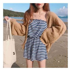 루즈핏 긴팔 니트 숄 가디건 BI-A500010