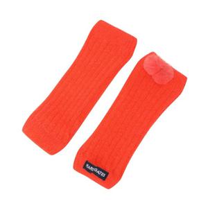 파리게이츠골프토시 NQC 521D4ACA41_OR 여성 폼폼 니팅 암 워머