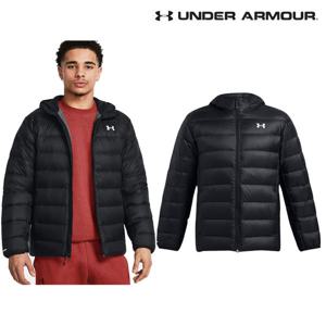 [언더아머(백)]남성 UA 레전드 경량 다운 후디드 재킷 1385837-001
