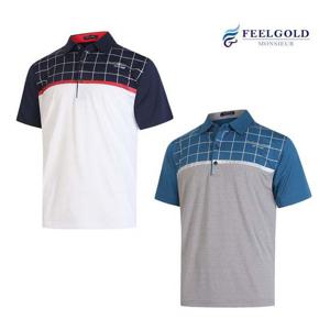 파크타운 사각나염 반팔 카라티셔츠 PT816n817