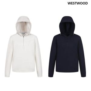 [웨스트우드] 여성 후드 배색 집업 티셔츠 (2컬러) WP3WCTS312