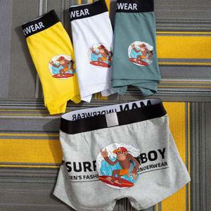남성 서핑보이 몽키 드로즈 팬티 남자 패션 사각 속옷